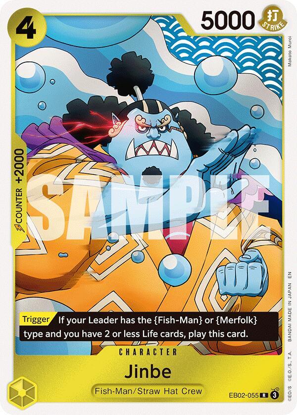 Jinbe (EB02-055) [Extra Booster: Anime 25th Collection]