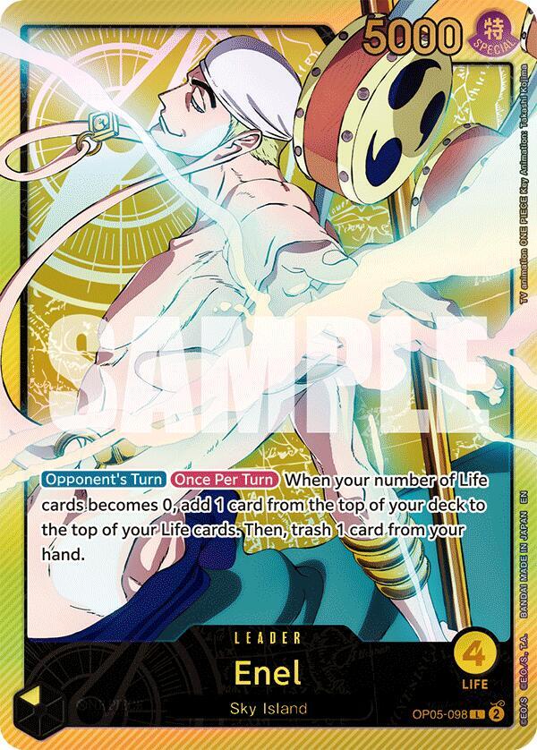 Enel (SP) (OP05-098) [Extra Booster: Anime 25th Collection]