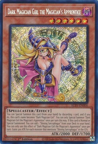 Dark Magician Girl the Magician's Apprentice (ALIN-EN004) [Alliance Insight]