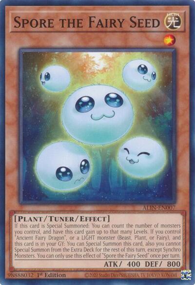 Spore the Fairy Seed (ALIN-EN007) [Alliance Insight]
