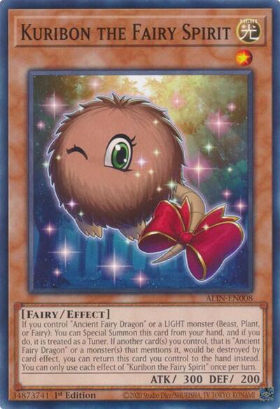 Kuribon the Fairy Spirit (ALIN-EN008) [Alliance Insight]