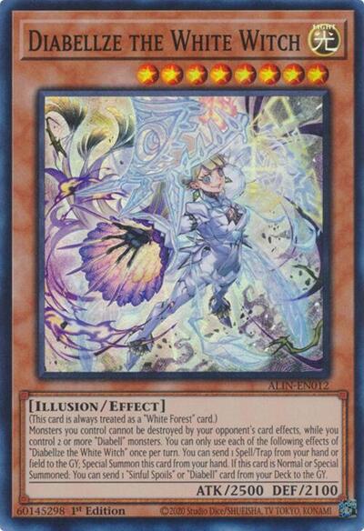 Diabellze the White Witch (ALIN-EN012) [Alliance Insight]