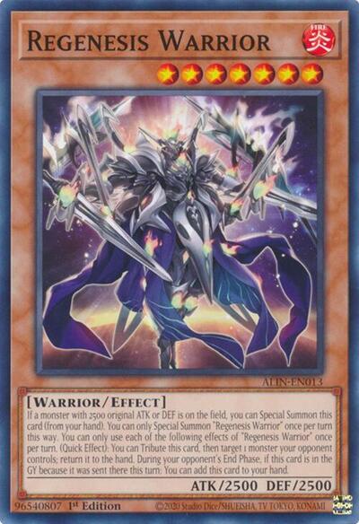Regenesis Warrior (ALIN-EN013) [Alliance Insight]