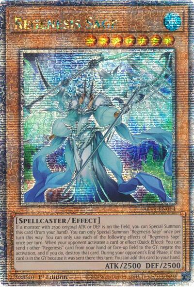 Regenesis Sage (Quarter Century Secret Rare) (ALIN-EN014) [Alliance Insight]