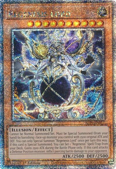 Regenesis Lord (Quarter Century Secret Rare) (ALIN-EN017) [Alliance Insight]