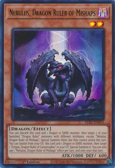 Nebulus, Dragon Ruler of Mishaps (ALIN-EN019) [Alliance Insight]