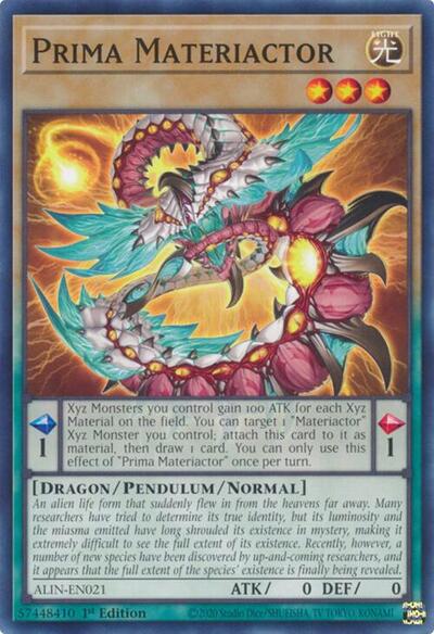 Prima Materiactor (ALIN-EN021) [Alliance Insight]