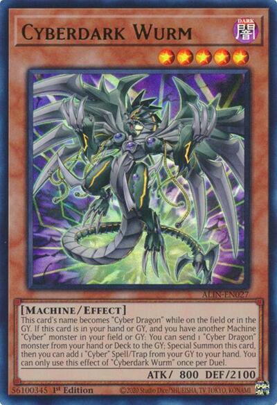 Cyberdark Wurm (ALIN-EN027) [Alliance Insight]