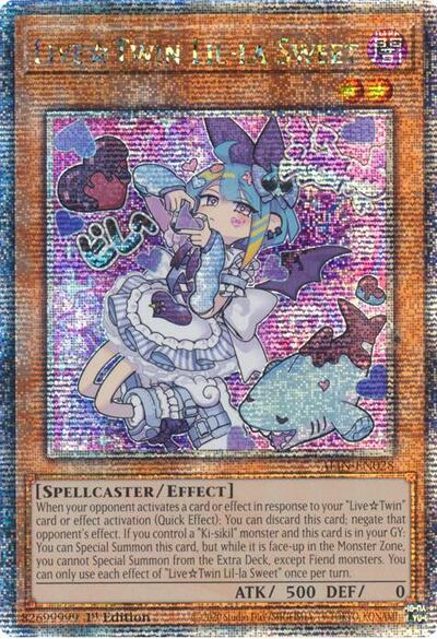 Live Twin Lil-la Sweet (Quarter Century Secret Rare) (ALIN-EN028) [Alliance Insight]
