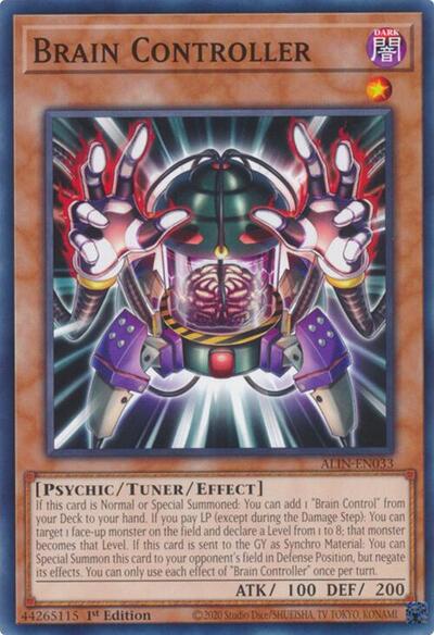 Brain Controller (ALIN-EN033) [Alliance Insight]