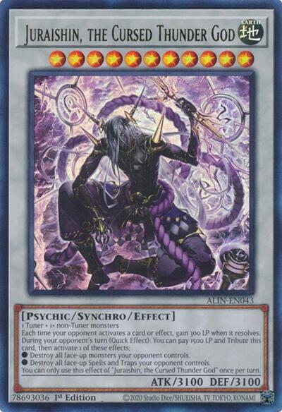Juraishin, the Cursed Thunder God (ALIN-EN043) [Alliance Insight]