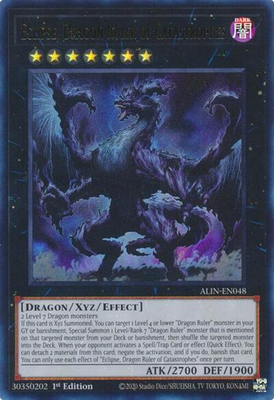 Eclipse, Dragon Ruler of Catastrophes (ALIN-EN048) [Alliance Insight]