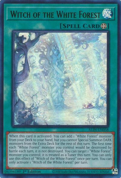 Witch of the White Forest (ALIN-EN058) [Alliance Insight]