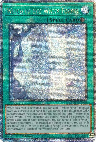 Witch of the White Forest (Quarter Century Secret Rare) (ALIN-EN058) [Alliance Insight]