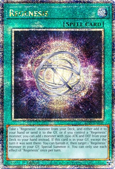 Regenesis (Quarter Century Secret Rare) (ALIN-EN059) [Alliance Insight]