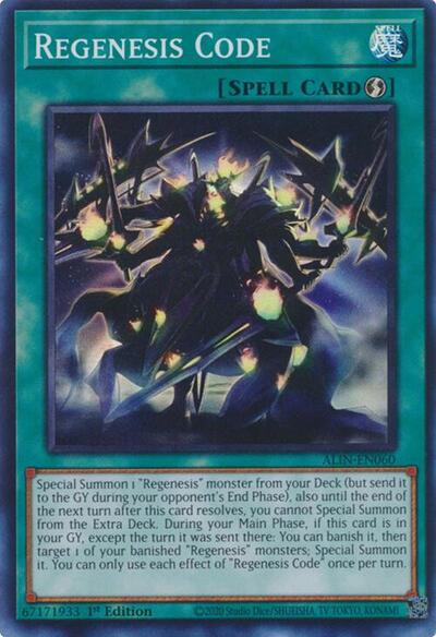 Regenesis Code (ALIN-EN060) [Alliance Insight]
