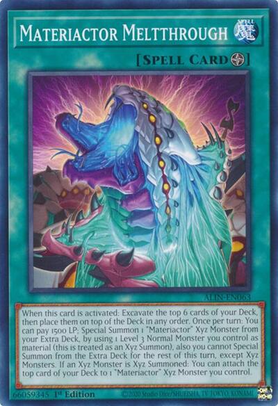 Materiactor Meltthrough (ALIN-EN063) [Alliance Insight]
