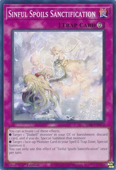 Sinful Spoils Sanctification (ALIN-EN073) [Alliance Insight]