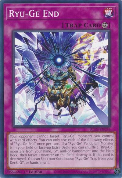 Ryu-Ge End (ALIN-EN076) [Alliance Insight]