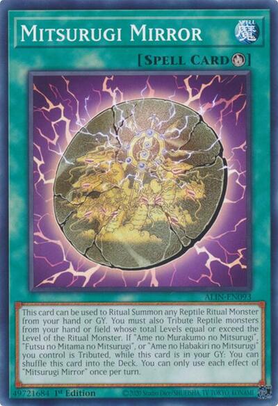 Mitsurugi Mirror (ALIN-EN093) [Alliance Insight]
