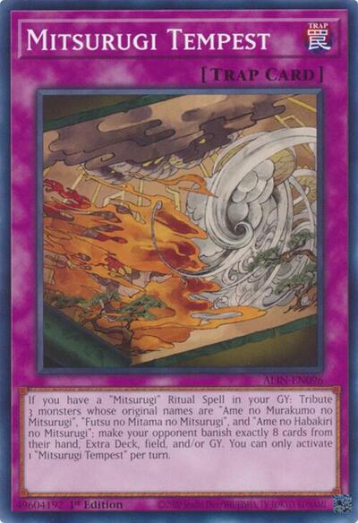 Mitsurugi Tempest (ALIN-EN096) [Alliance Insight]