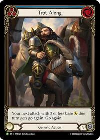 Trot Along - FAB327 (FAB327) [Flesh and Blood: Promo Cards]