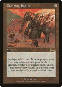 Damping Engine (124) [Urza's Legacy]