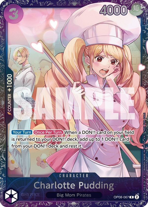 Charlotte Pudding (Treasure Cup 2025) (OP08-067) [One Piece Promotion Cards]