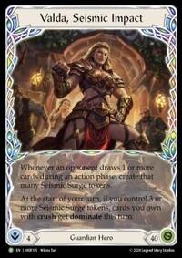 Valda, Seismic Impact - HER135 (HER135) [Flesh and Blood: Promo Cards]