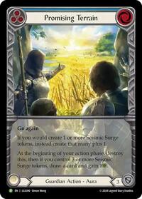 Promising Terrain - LGS390 (LGS390) [Flesh and Blood: Promo Cards]