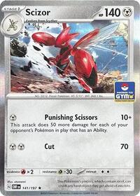 Scizor - 141/197 (Pokemon Gym Promo) (141/197) [Miscellaneous Cards & Products]