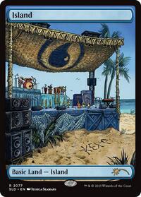 Island (2077) (2077) [Secret Lair Drop Series]