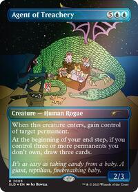 Agent of Treachery (Rainbow Foil) (2005) [Secret Lair Drop Series]