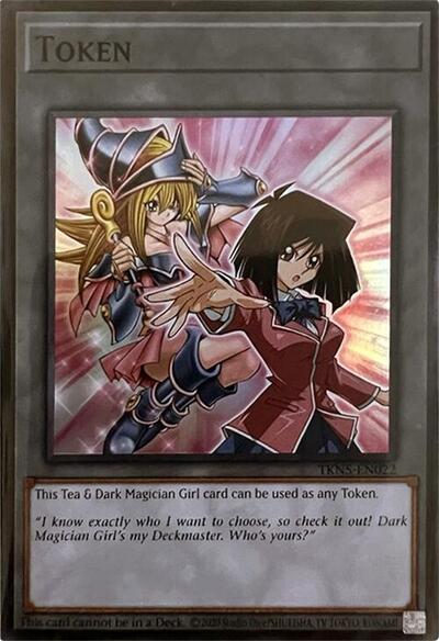Token: Tea & Dark Magician Girl (TKN5-EN022) [Alliance Insight]