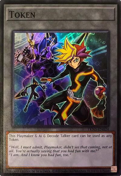 Token: Playmaker & Ai & Decode Talker (TKN5-EN024) [Alliance Insight]