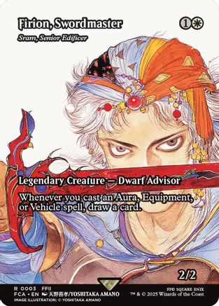 Firion, Swordmaster - Sram, Senior Edificer (Showcase) (FCA-003) - FINAL FANTASY: Through the Ages