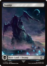 Swamp (0574) (Surge Foil) (574) [FINAL FANTASY]