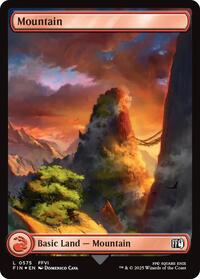 Mountain (0575) (Surge Foil) (575) [FINAL FANTASY]