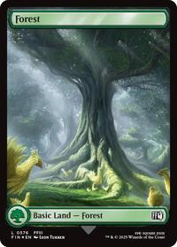 Forest (0576) (Surge Foil) (576) [FINAL FANTASY]