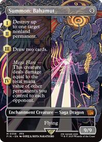 Summon: Bahamut (Borderless) (356) [FINAL FANTASY]