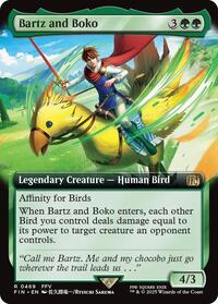 Bartz and Boko (Extended Art) (469) [FINAL FANTASY]