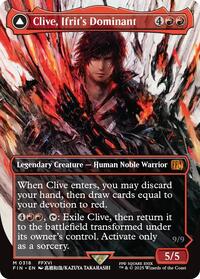 Clive, Ifrit's Dominant (0318) (Borderless) (318) [FINAL FANTASY]