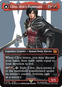 Clive, Ifrit's Dominant (0385) (Borderless) (385) [FINAL FANTASY]