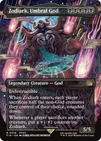 Zodiark, Umbral God (Borderless) (336) [FINAL FANTASY]