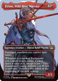 Firion, Wild Rose Warrior (Borderless) (Surge Foil) (531) [FINAL FANTASY]