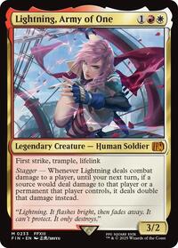 Lightning, Army of One (233) [FINAL FANTASY]