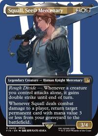 Squall, SeeD Mercenary (Borderless) (402) [FINAL FANTASY]