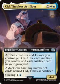 Cid, Timeless Artificer (Extended Art) (480) [FINAL FANTASY]