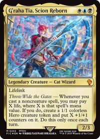 G'raha Tia, Scion Reborn (Surge Foil) (222) [Commander: FINAL FANTASY]