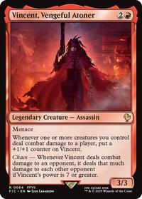 Vincent, Vengeful Atoner (64) [Commander: FINAL FANTASY]